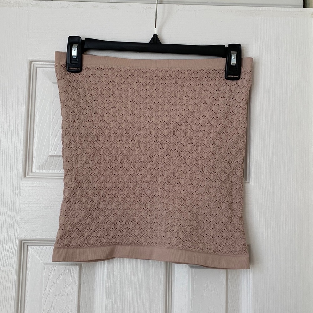 Free people strapless fitted top